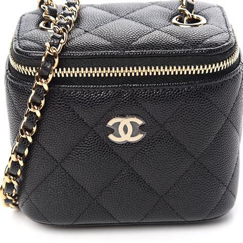 mirror chanel tray|Chanel vanity bag with chain.